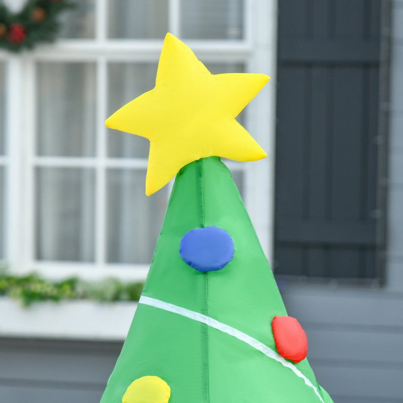 5ft Inflatable Christmas Tree Decoration W/LED lights