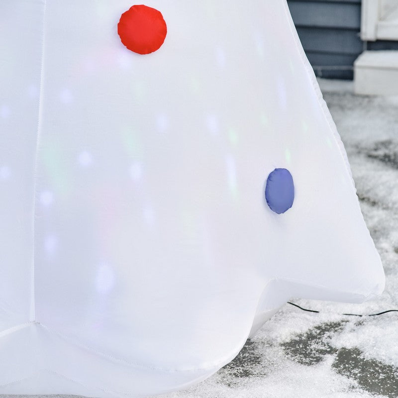 6FT Christmas Inflatable Tree LED Lighted for Home Indoor Outdoor Decoration White